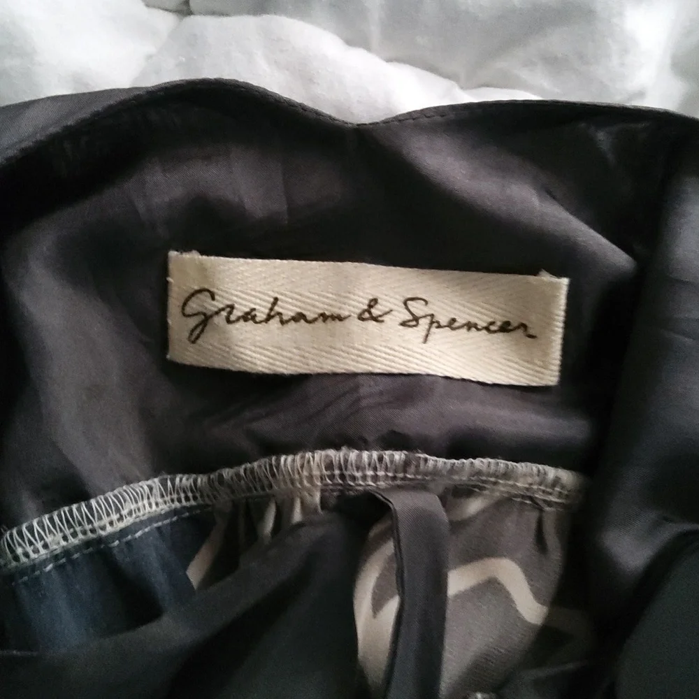 GRAHAM & SPENCER Silk Flower Print Dress - Picture 7 of 8